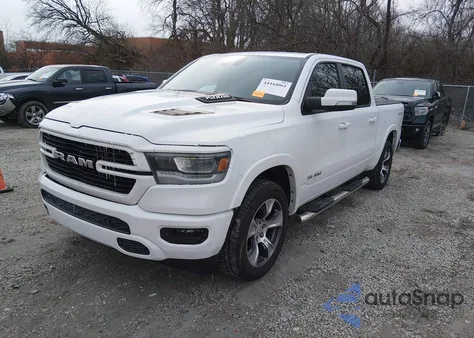 2022 Ram 1500 Laramie 4X4 5'7 Box из США, поврежденный, VIN 1C6SRFJT7NN140669